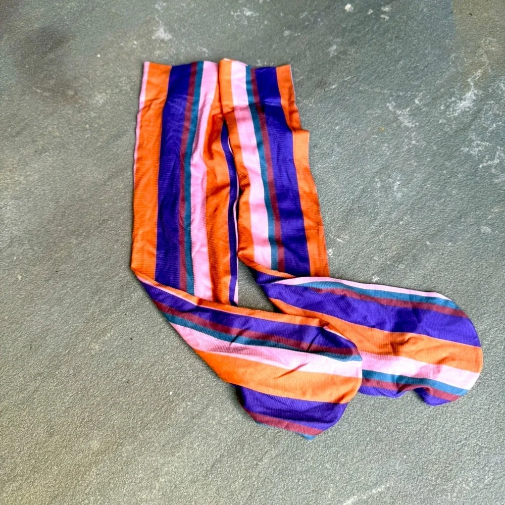 New🌟Free People -Colorful Striped Sheer Socks